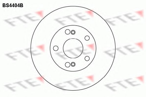 Тормозной диск FTE BS4404B