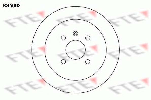 Тормозной диск FTE BS5008