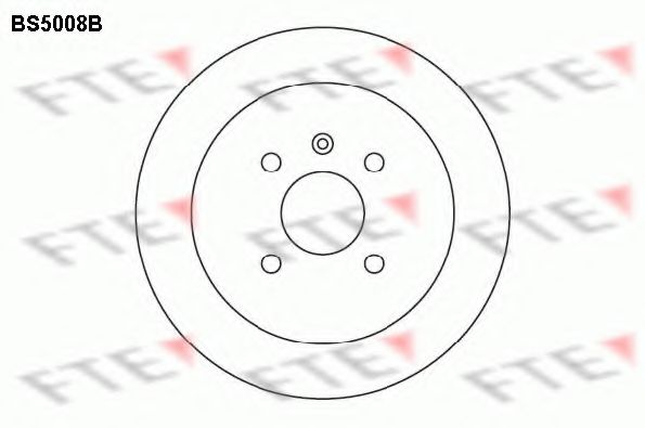 Тормозной диск FTE BS5008B