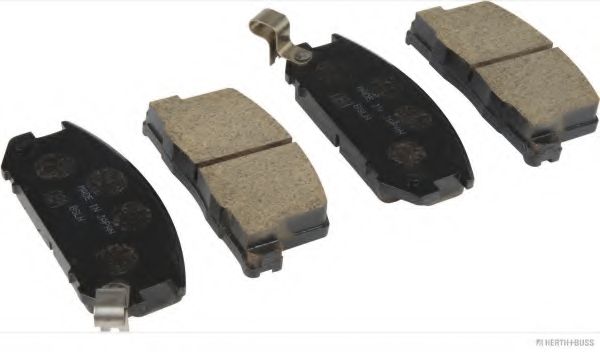 Комплект тормозных колодок, дисковый тормоз HERTH+BUSS JAKOPARTS J3612004