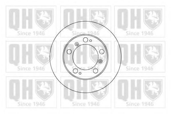 Тормозной диск QUINTON HAZELL BDC4790