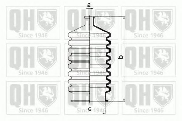 Комплект пылника, рулевое управление IPD 5161