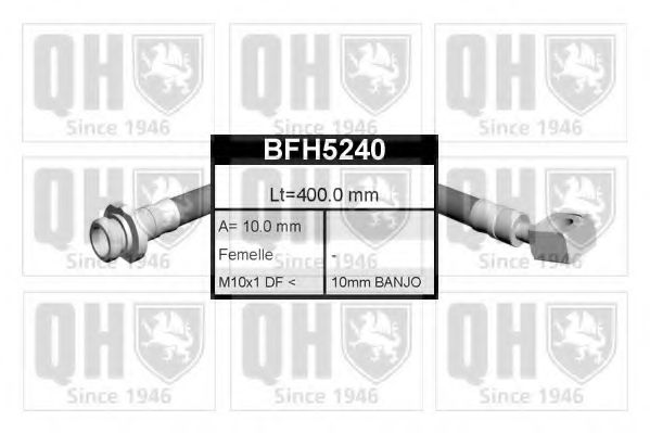 Тормозной шланг QUINTON HAZELL BFH5240
