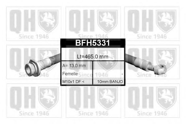 Тормозной шланг QUINTON HAZELL BFH5331