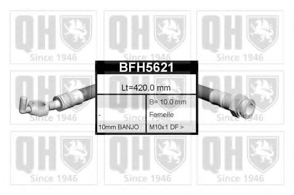 Тормозной шланг QUINTON HAZELL BFH5621