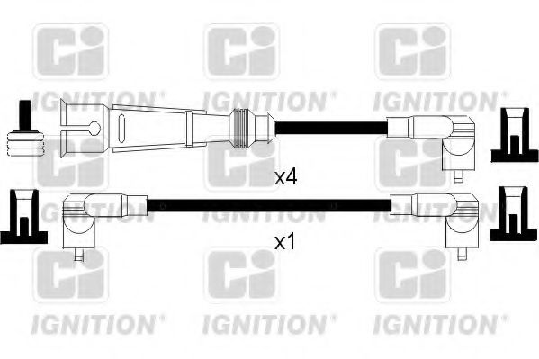Комплект проводов зажигания QUINTON HAZELL XC1097