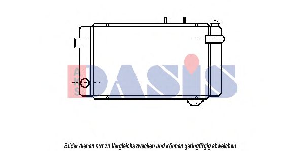 Радиатор, охлаждение двигателя NRF 507311
