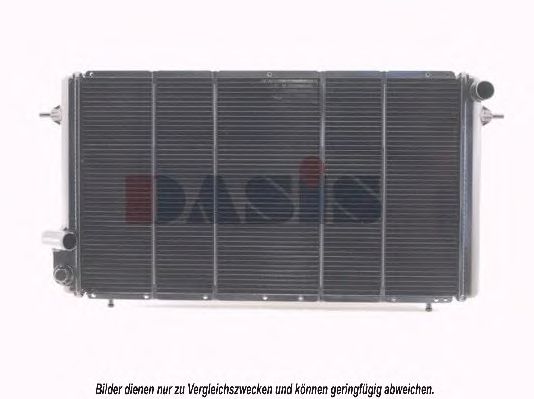 Радиатор, охлаждение двигателя NRF 58900