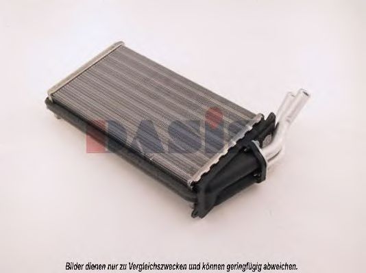 Теплообменник, отопление салона AKS DASIS RT6003