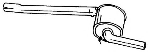 Предглушитель выхлопных газов AKS DASIS SG50312