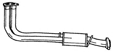 Труба выхлопного газа AKS DASIS SG25153