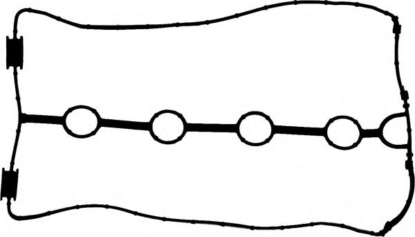 Прокладка, крышка головки цилиндра GLASER X59460-01