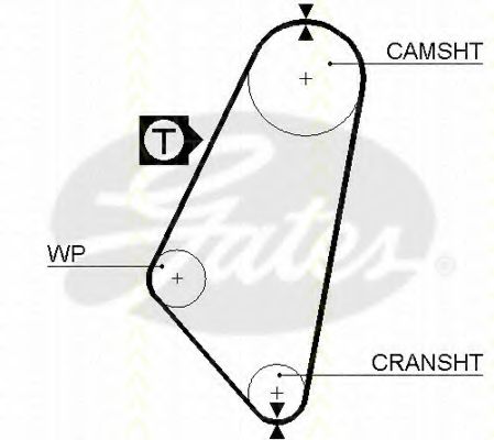Ремень ГРМ PEX 202025