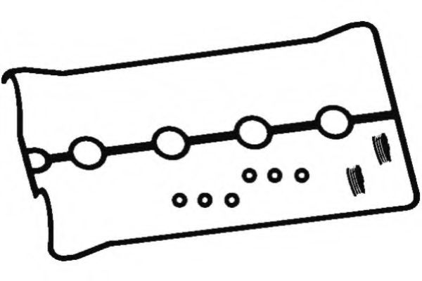 Комплект прокладок, крышка головки цилиндра PAYEN HM5227