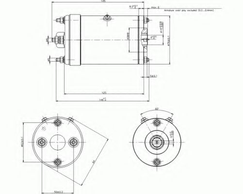 Электродвигатель DELCO REMY 19024771