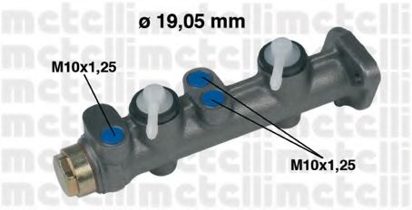 Главный тормозной цилиндр METELLI 05-0006