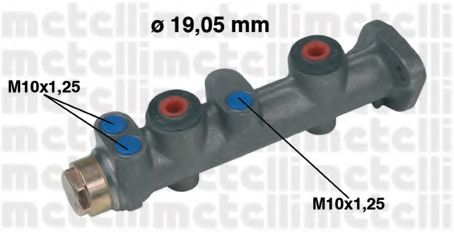 Главный тормозной цилиндр METELLI 05-0023