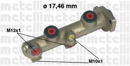 Главный тормозной цилиндр METELLI 05-0141