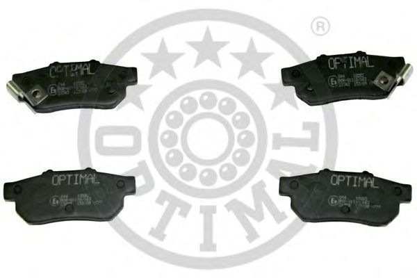 Комплект тормозных колодок, дисковый тормоз OPTIMAL 12060