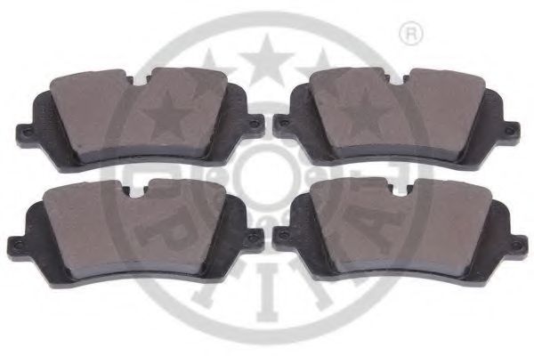 Комплект тормозных колодок, дисковый тормоз OPTIMAL 12621