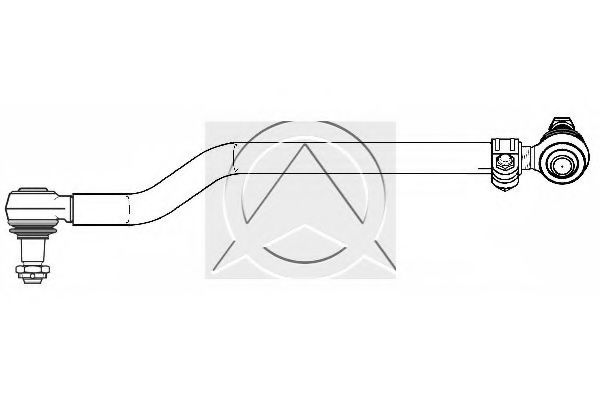Продольная рулевая тяга SIDEM 501034