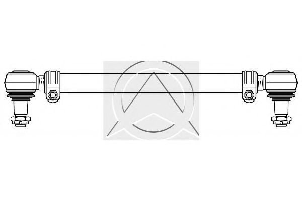 Продольная рулевая тяга SIDEM 501237