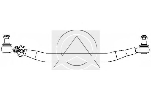 Поперечная рулевая тяга SIDEM 62137