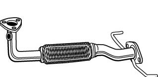 Труба выхлопного газа MEFEX 1818