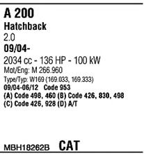 Система выпуска ОГ FONOS MBH18262B