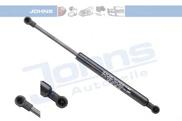 Газовая пружина, крышка багажник JOHNS 90 07 95-91