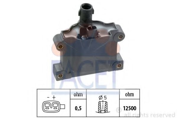 Катушка зажигания FACET 9.6185S