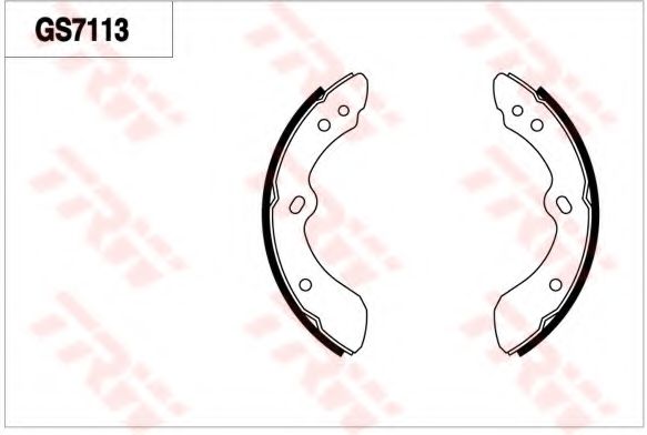 Комплект тормозных колодок TRW GS7113