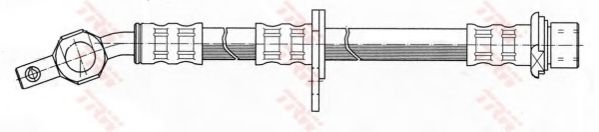 Тормозной шланг TRW PHD373