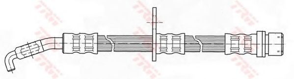 Тормозной шланг TRW PHD412