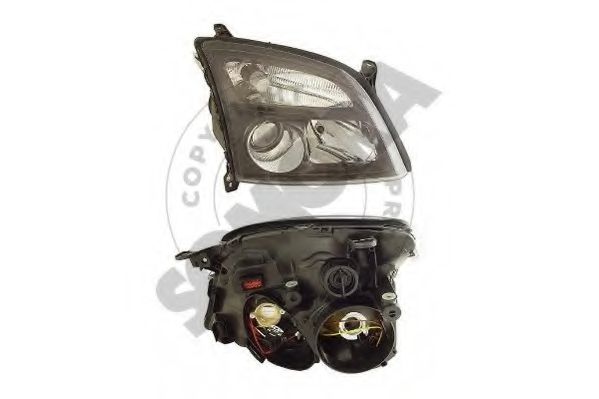 Основная фара SOMORA 210615HA