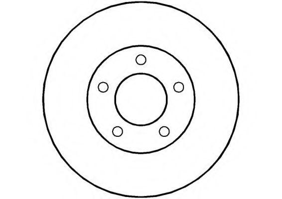 Тормозной диск NATIONAL NBD880