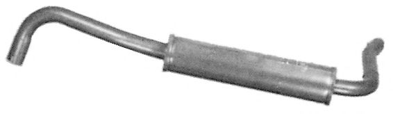 Глушитель выхлопных газов конечный IMASAF 45.26.07