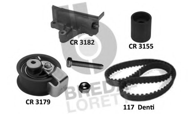 Комплект ремня ГРМ BREDA  LORETT KCD0770