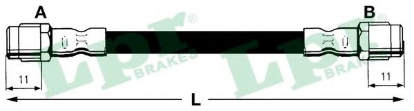 Тормозной шланг LPR 6T46748