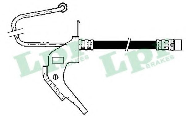 Тормозной шланг LPR 6T47904