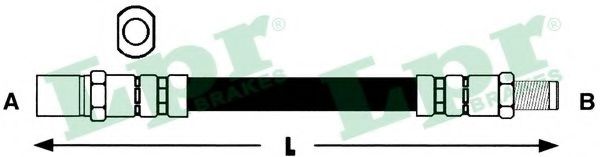 Тормозной шланг LPR 6T46196