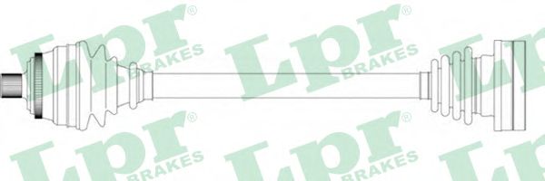Приводной вал LPR DS14075