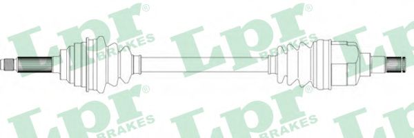 Приводной вал LPR DS19012