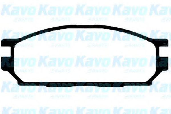 Комплект тормозных колодок, дисковый тормоз KAVO PARTS BP-5519