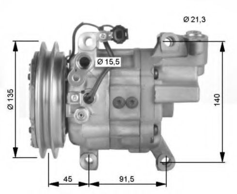 Компрессор, кондиционер NRF 32475G