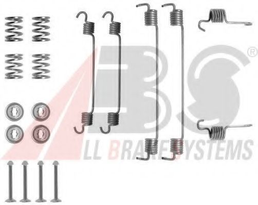 Комплектующие, тормозная колодка A.B.S. 0784Q