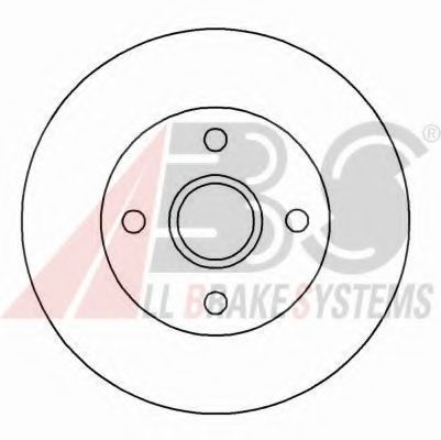 Тормозной диск A.B.S. 16286