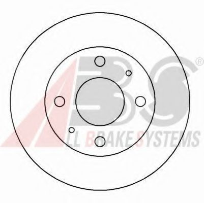 Тормозной диск A.B.S. 16635