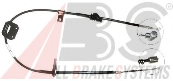 Трос, стояночная тормозная система REMKAFLEX 861050