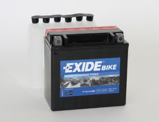 Стартерная аккумуляторная батарея; Стартерная аккумуляторная батарея TUDOR ETX14-BS